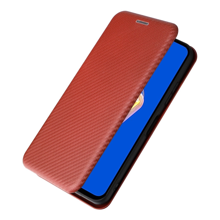 For Asus Zenfone 9 Carbon Fiber Texture Flip Leather Phone Case