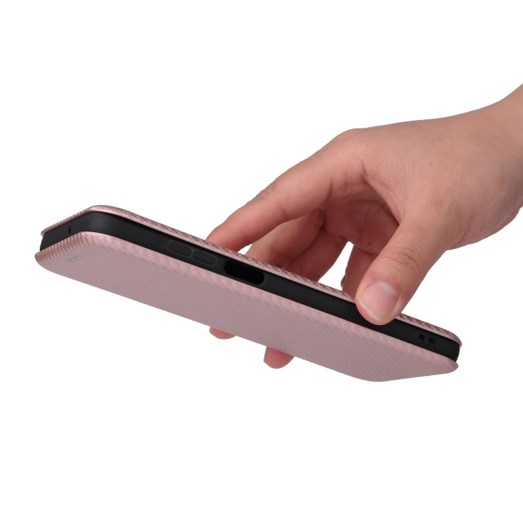 For Motorola Moto G32 Carbon Fiber Texture Flip Leather Phone Case