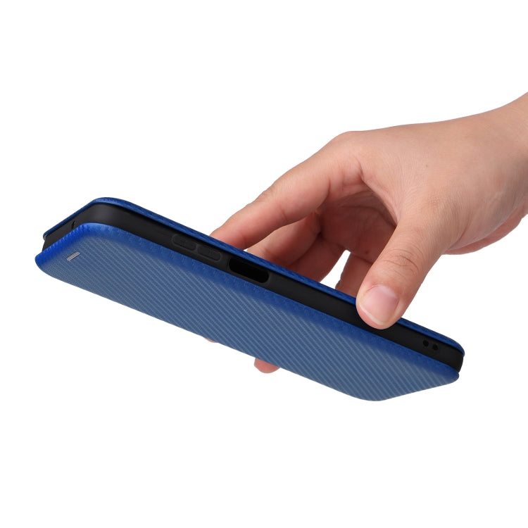For Motorola Moto G32 Carbon Fiber Texture Flip Leather Phone Case