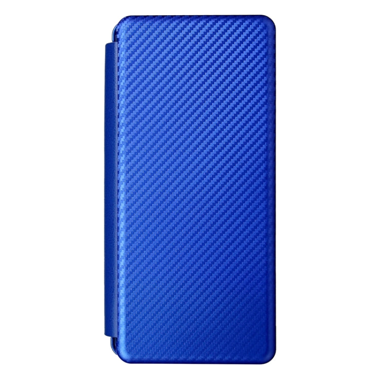 For Samsung Galaxy Z Fold4 Carbon Fiber Texture Flip Leather Phone Case