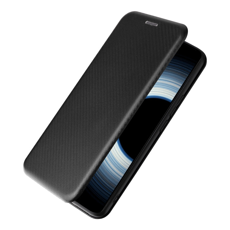 For Xiaomi 12T / 12T Pro / Redmi K50 Ultra Carbon Fiber Texture Flip Leather Phone Case