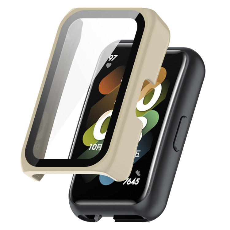 For Huawei Watch Fit Mini PC + Tempered Film Integrated Protective Watch Case