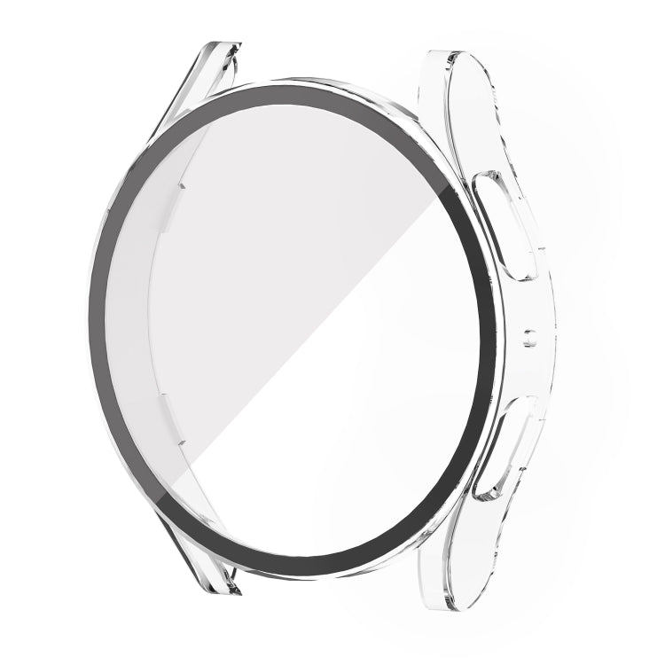 For Samsung Galaxy Watch5 40mm PC + Tempered Glass Integrated Protective Watch Case