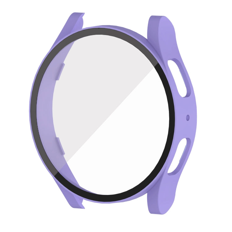 For Samsung Galaxy Watch5 40mm PC + Tempered Glass Integrated Protective Watch Case