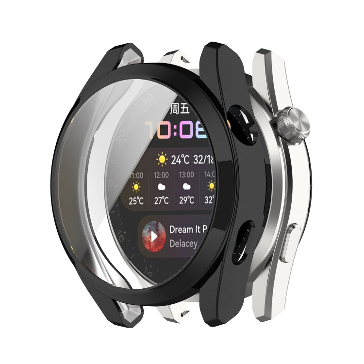 For Huawei Watch3 Pro New Full Coverage TPU Electroplating Protective Watch Case