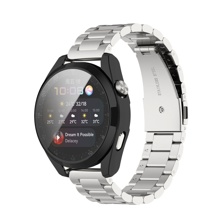 For Huawei Watch3 Pro New Full Coverage TPU Electroplating Protective Watch Case