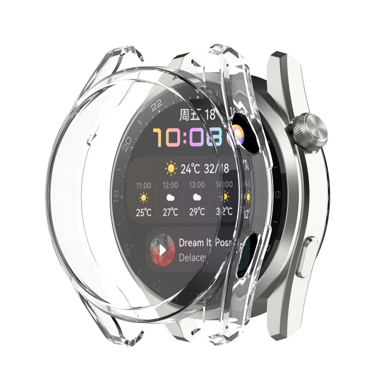 For Huawei Watch3 Pro New Full Coverage TPU Electroplating Protective Watch Case