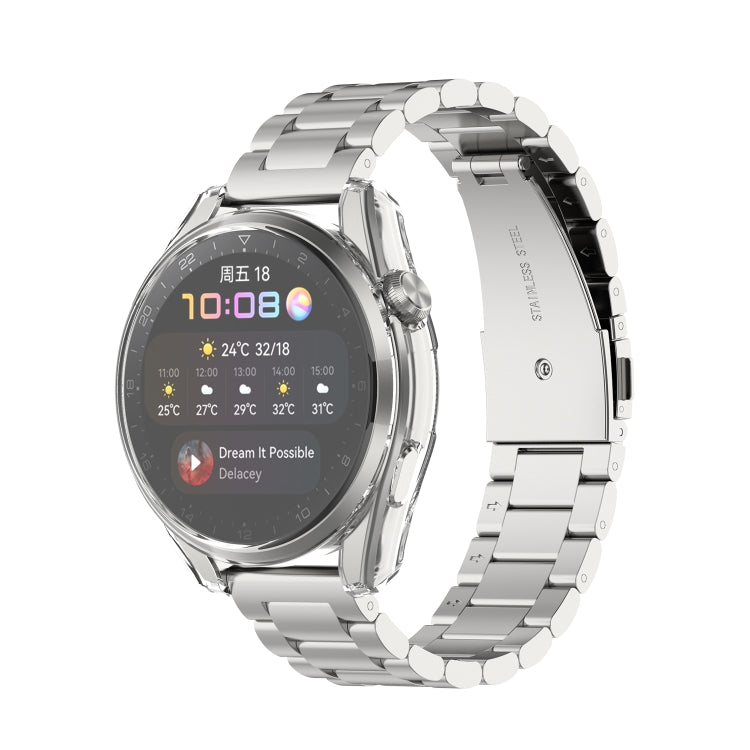 For Huawei Watch3 Pro New Full Coverage TPU Electroplating Protective Watch Case