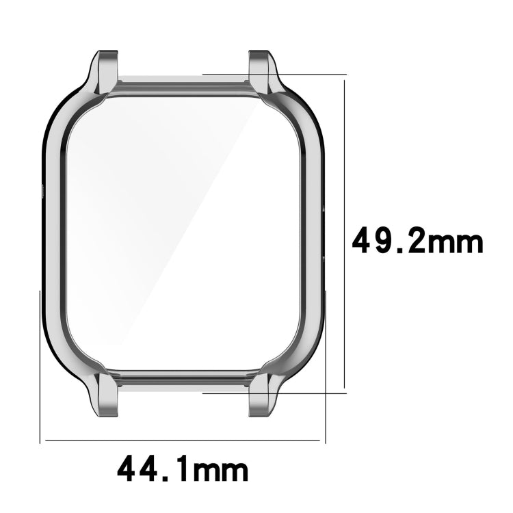 For Gizmo Watch 1 Series Children Watch Full Coverage TPU Electroplating Protective Watch Case