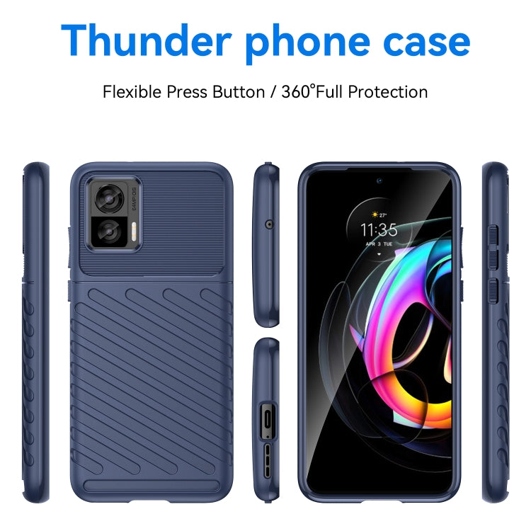 For Motorola Edge 30 Neo Thunderbolt Shockproof TPU Protective Soft Phone Case