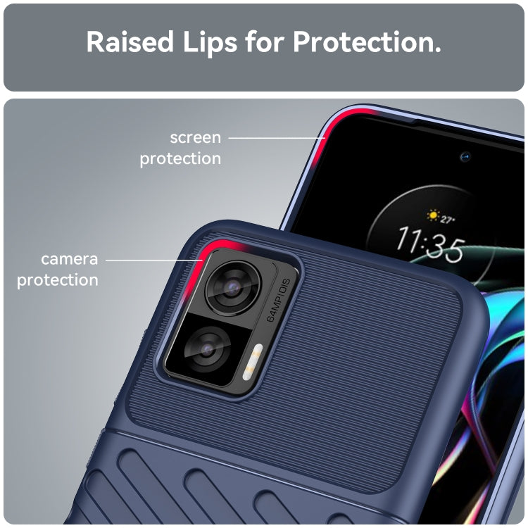 For Motorola Edge 30 Neo Thunderbolt Shockproof TPU Protective Soft Phone Case
