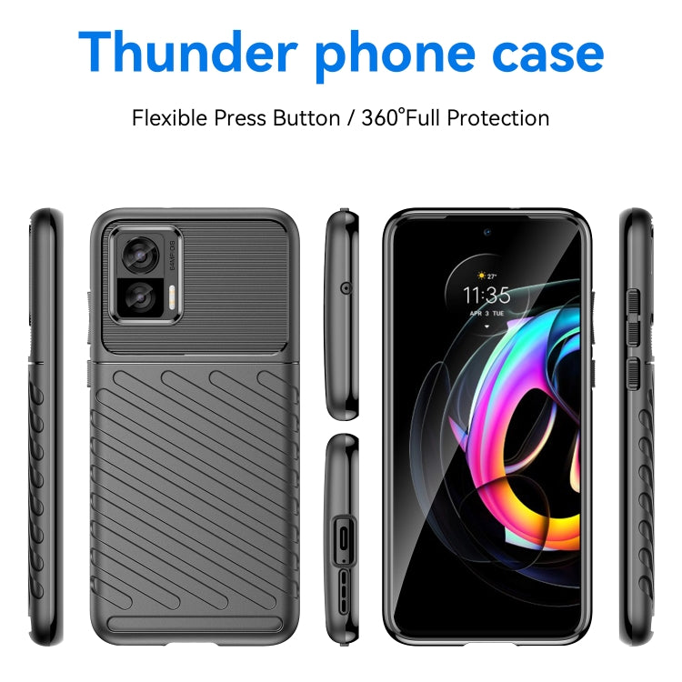 For Motorola Edge 30 Neo Thunderbolt Shockproof TPU Protective Soft Phone Case