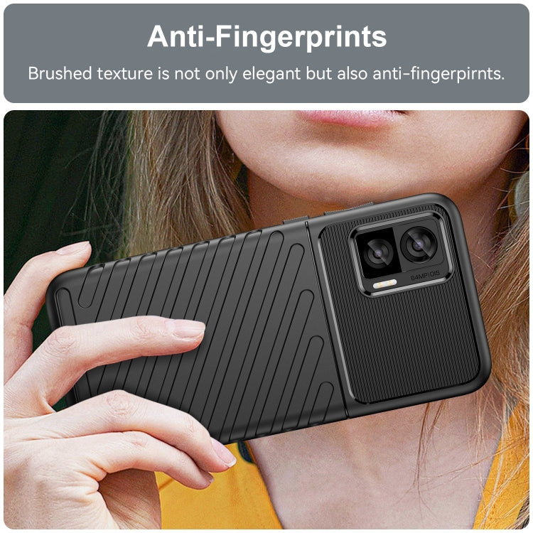 For Motorola Edge 30 Neo Thunderbolt Shockproof TPU Protective Soft Phone Case