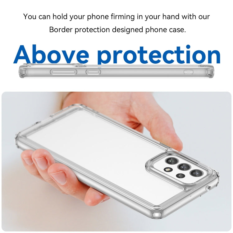 For Samsung Galaxy A73 Candy Series TPU Phone Case