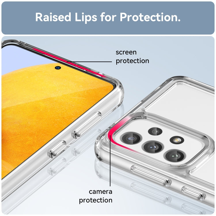 For Samsung Galaxy A73 Candy Series TPU Phone Case