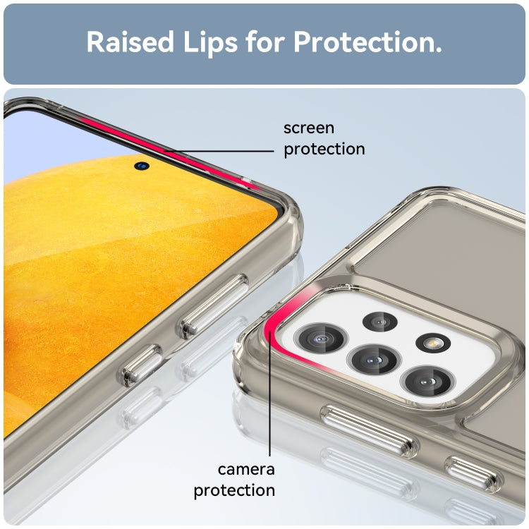 For Samsung Galaxy A73 Candy Series TPU Phone Case