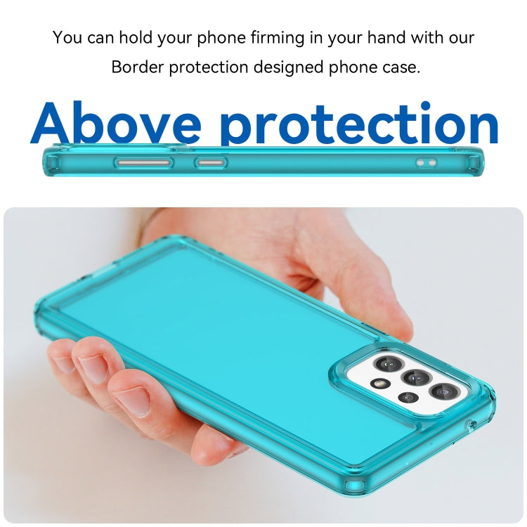 For Samsung Galaxy A73 Candy Series TPU Phone Case