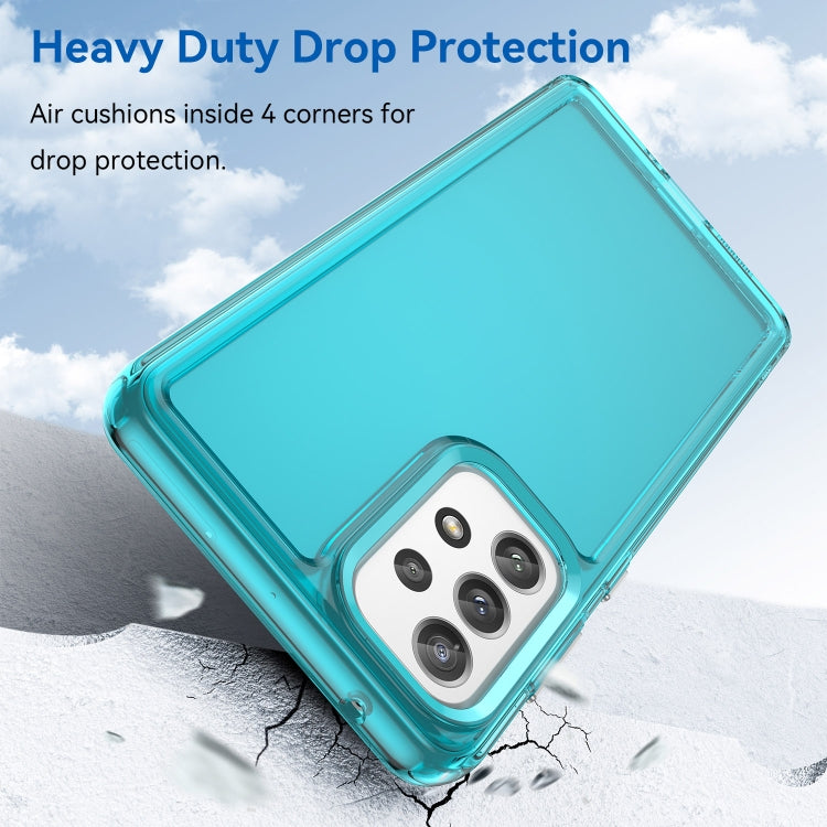 For Samsung Galaxy A73 Candy Series TPU Phone Case