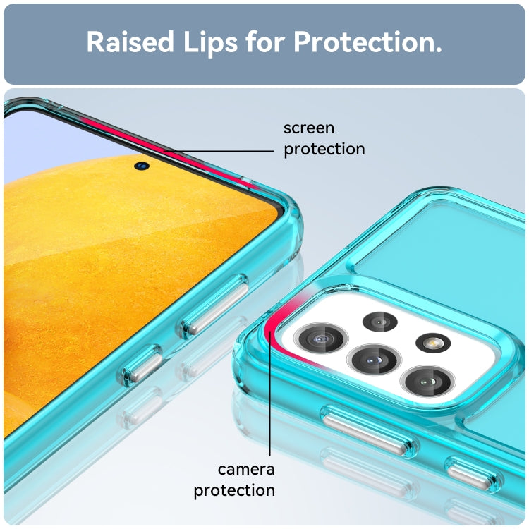 For Samsung Galaxy A73 Candy Series TPU Phone Case