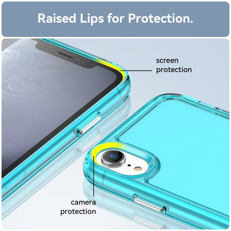 For iPhone XR Candy Series TPU Phone Case