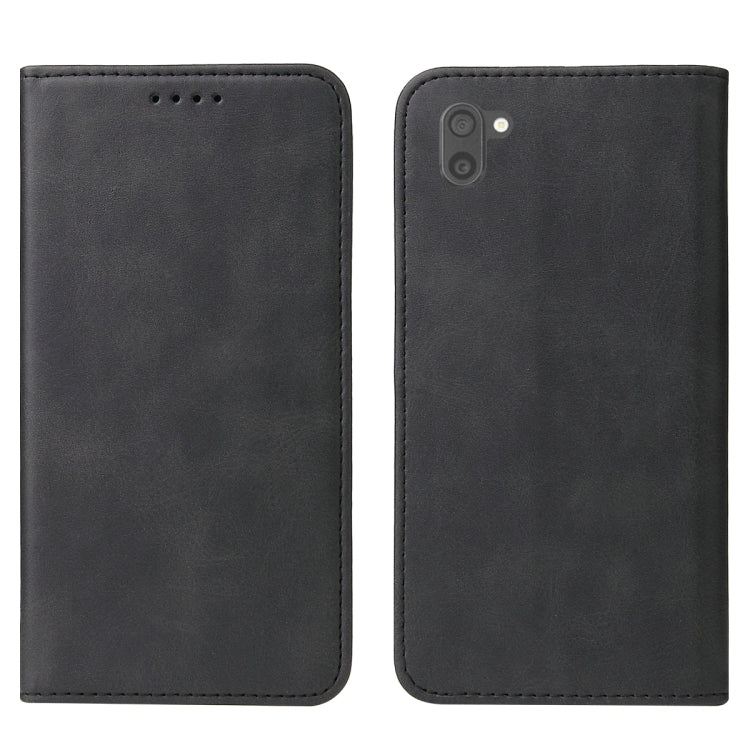 For Sharp Aquos R2 Magnetic Closure Leather Phone Case
