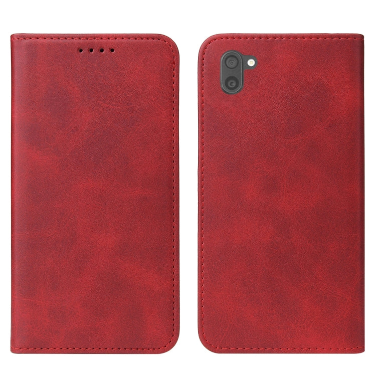 For Sharp Aquos R2 Magnetic Closure Leather Phone Case
