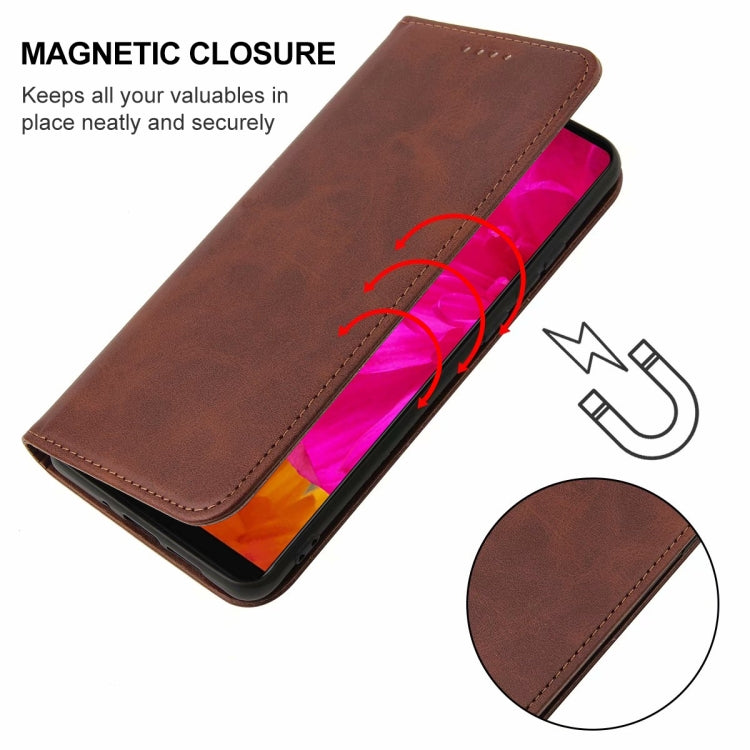 For Sharp Aquos S3 Magnetic Closure Leather Phone Case