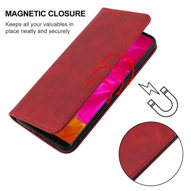 For Sharp Aquos S3 Magnetic Closure Leather Phone Case