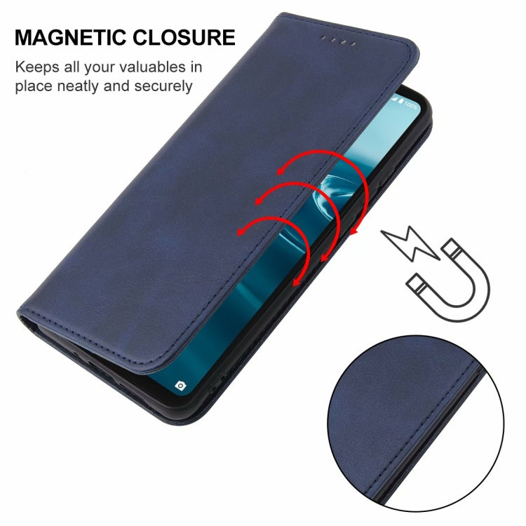 For Sharp Aquos Sense 6 SHG05 / SH-54B / Sense 6S / SHG07 Magnetic Closure Leather Phone Case