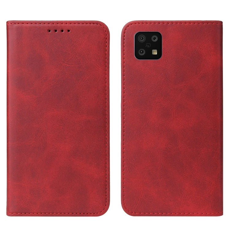 For Sharp Aquos Sense 6 SHG05 / SH-54B / Sense 6S / SHG07 Magnetic Closure Leather Phone Case