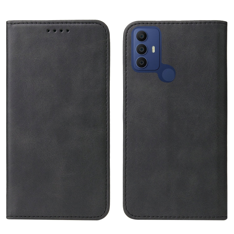 For Sharp Aquos V6 / V6 Plus / TCL 305 / 30 SE / 306 Magnetic Closure Leather Phone Case