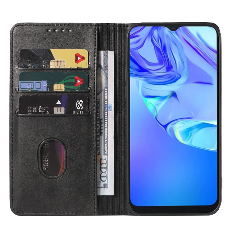 For Sharp Aquos V6 / V6 Plus / TCL 305 / 30 SE / 306 Magnetic Closure Leather Phone Case