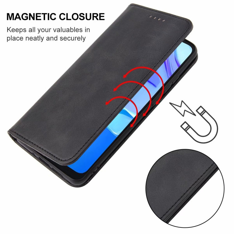 For Sharp Aquos V6 / V6 Plus / TCL 305 / 30 SE / 306 Magnetic Closure Leather Phone Case