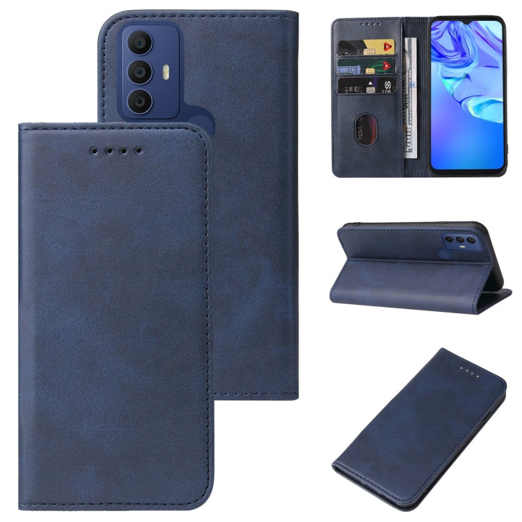 For Sharp Aquos V6 / V6 Plus / TCL 305 / 30 SE / 306 Magnetic Closure Leather Phone Case