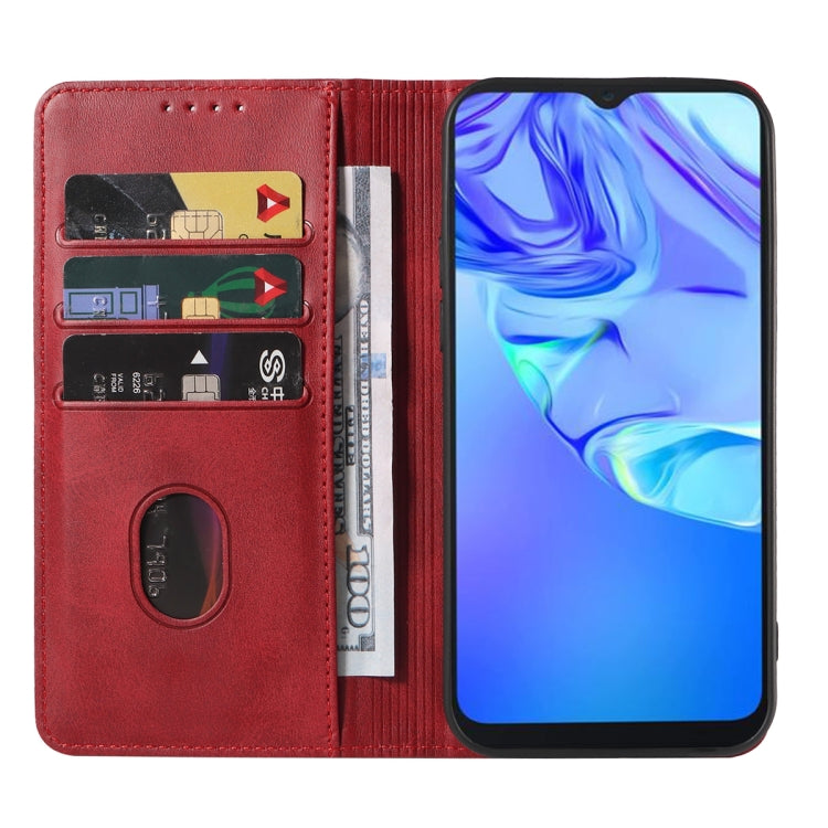 For Sharp Aquos V6 / V6 Plus / TCL 305 / 30 SE / 306 Magnetic Closure Leather Phone Case