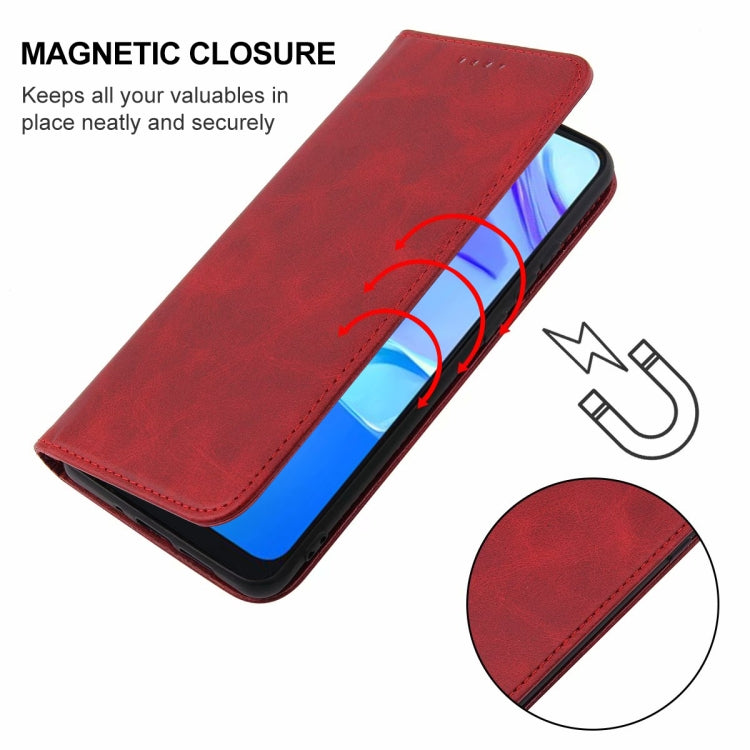 For Sharp Aquos V6 / V6 Plus / TCL 305 / 30 SE / 306 Magnetic Closure Leather Phone Case