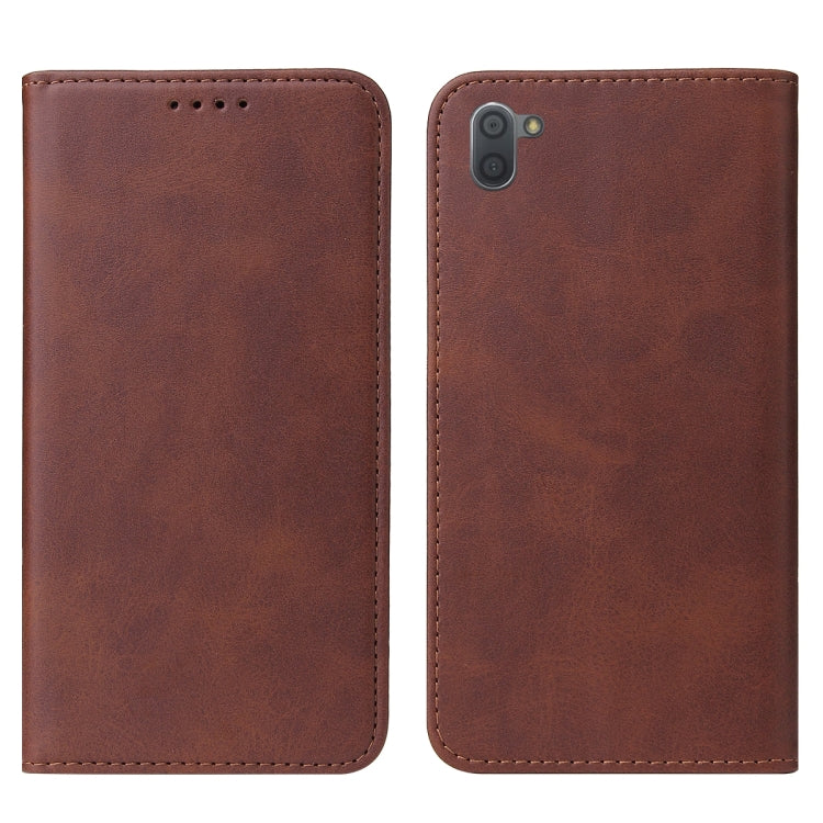 For Sharp Aquos R3 / SHV44 / SH-04L Magnetic Closure Leather Phone Case