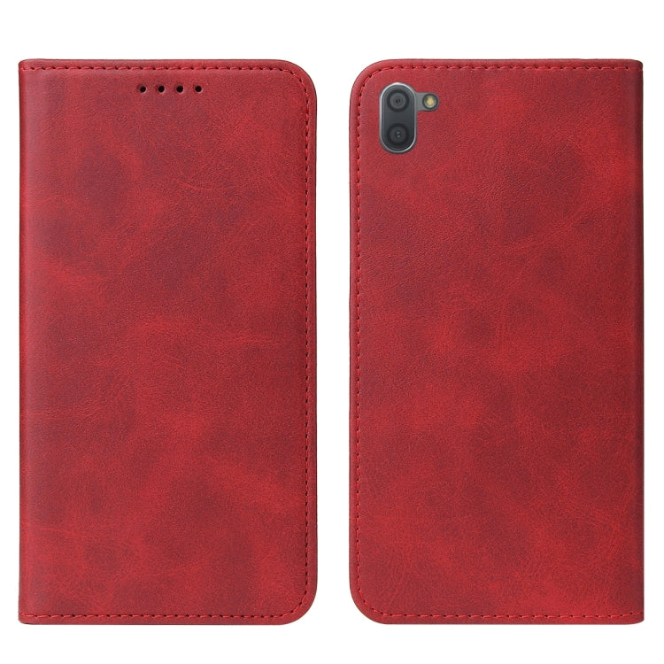 For Sharp Aquos R3 / SHV44 / SH-04L Magnetic Closure Leather Phone Case