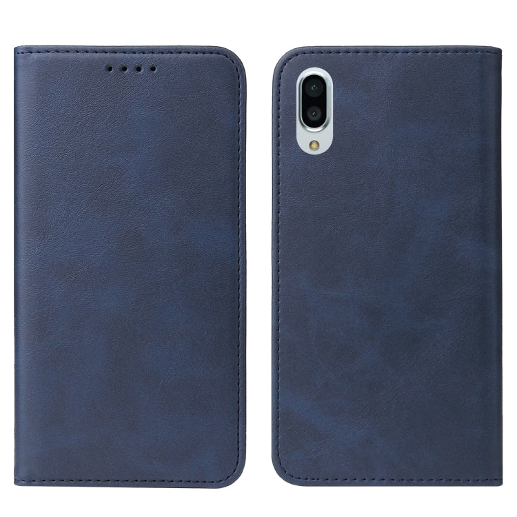 For Sharp Aquos Sense 3 Plus Magnetic Closure Leather Phone Case