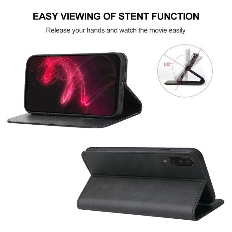 For Sharp Aquos Zero 5G Basic Magnetic Closure Leather Phone Case