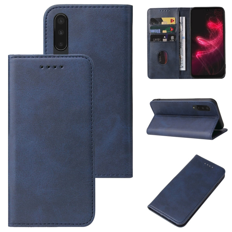 For Sharp Aquos Zero 5G Basic Magnetic Closure Leather Phone Case
