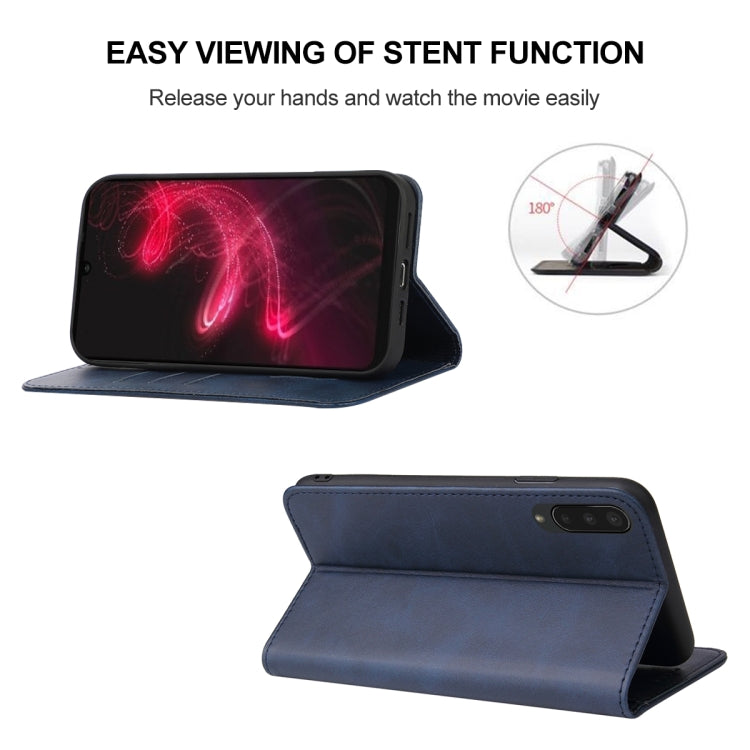 For Sharp Aquos Zero 5G Basic Magnetic Closure Leather Phone Case