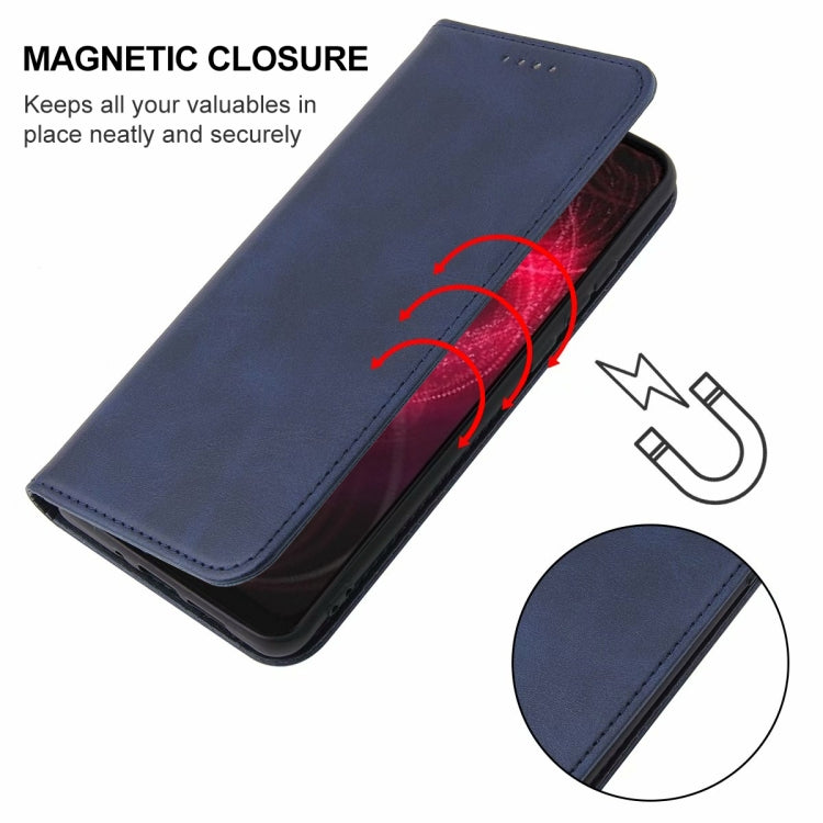 For Sharp Aquos Zero 5G Basic Magnetic Closure Leather Phone Case