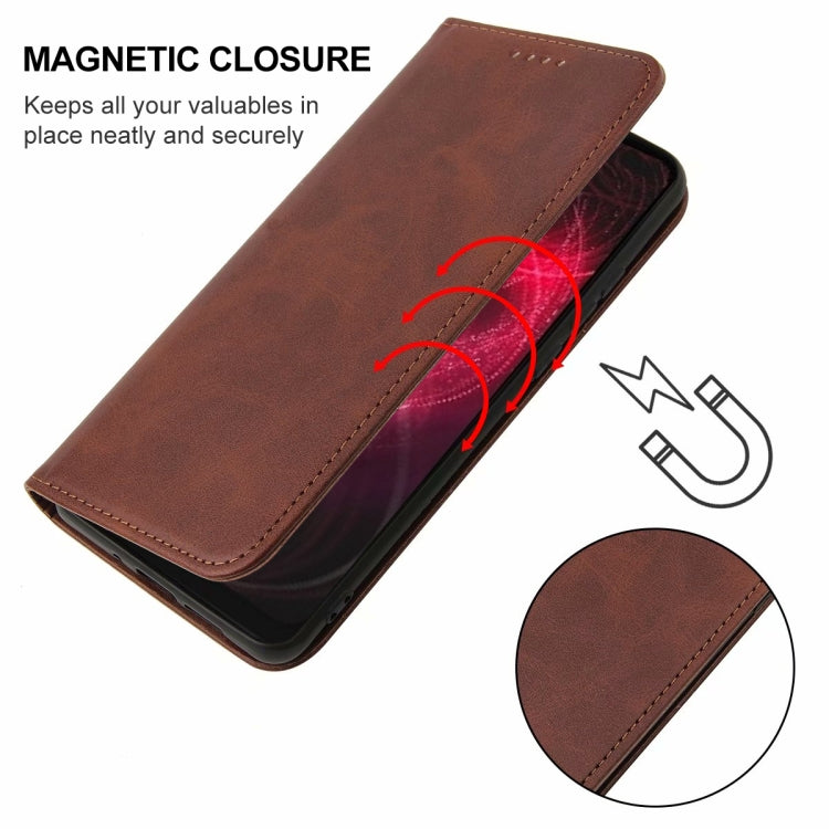For Sharp Aquos Zero 5G Basic Magnetic Closure Leather Phone Case