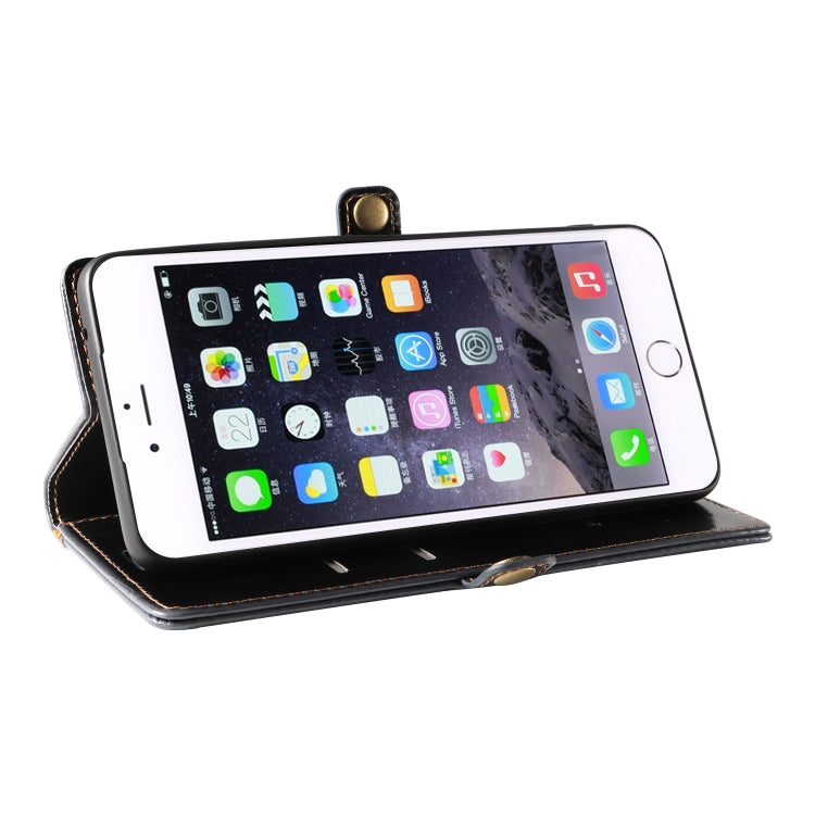 GQUTROBE RFID Blocking Oil Wax Leather Case For iPhone 7 Plus / 8 Plus