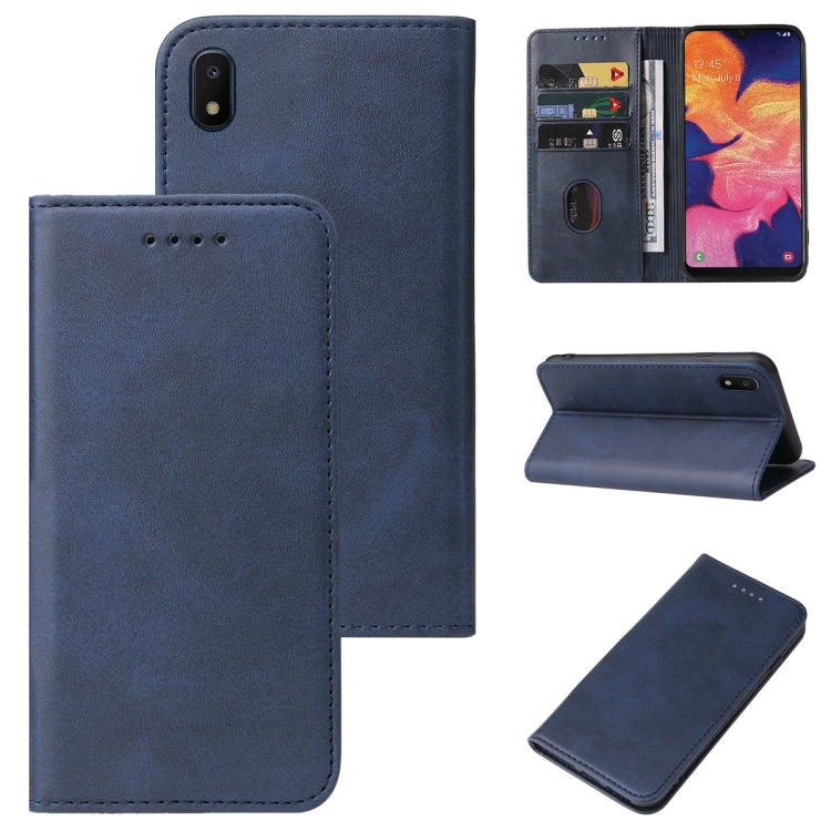 For Samsung Galaxy A10e Magnetic Closure Leather Phone Case