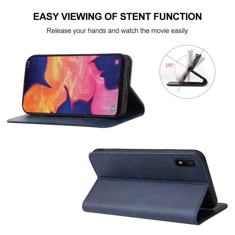 For Samsung Galaxy A10e Magnetic Closure Leather Phone Case