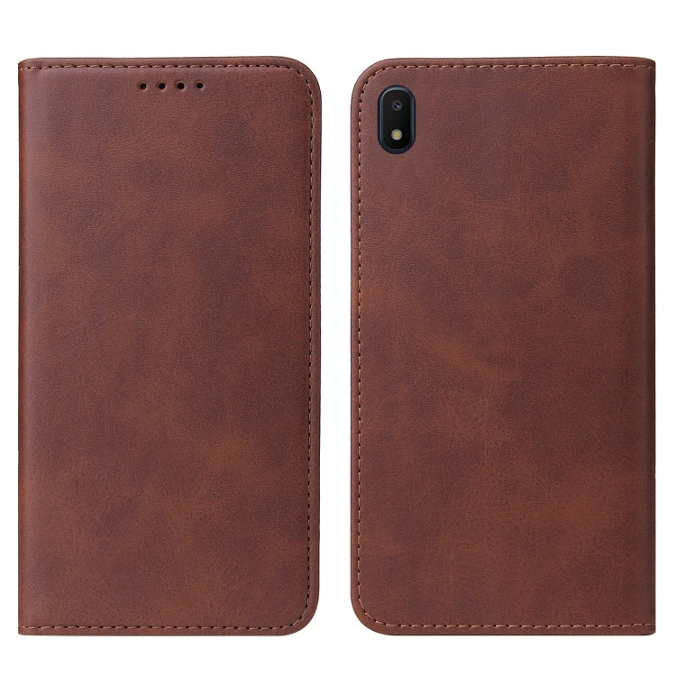 For Samsung Galaxy A10e Magnetic Closure Leather Phone Case