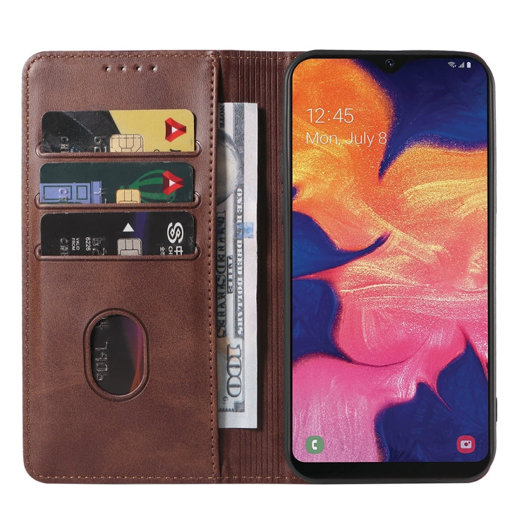 For Samsung Galaxy A10e Magnetic Closure Leather Phone Case
