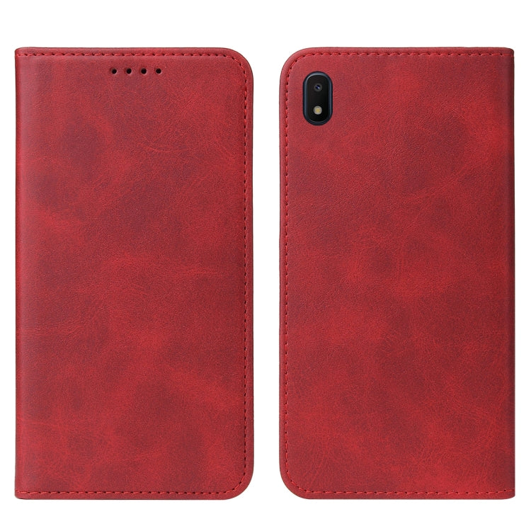 For Samsung Galaxy A10e Magnetic Closure Leather Phone Case